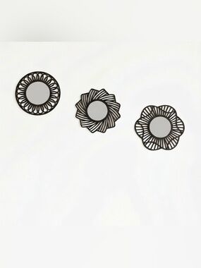 3 Piece Wall Mirror Set